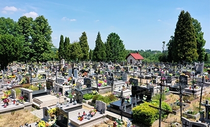 Cmentarz parafii św. Marcina w Marcyporębie