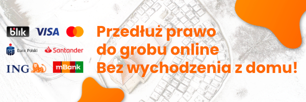 Przedłuż prawo do grobu online, bez wychodzenia z domu